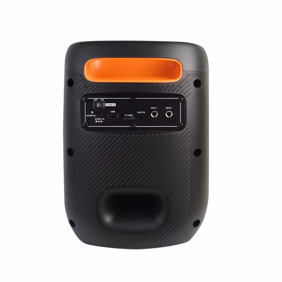 Temeisheng bluetooth 6.5 Polegada rádio portátil bluetooth sem fio festa alto-falante com microfone opcional