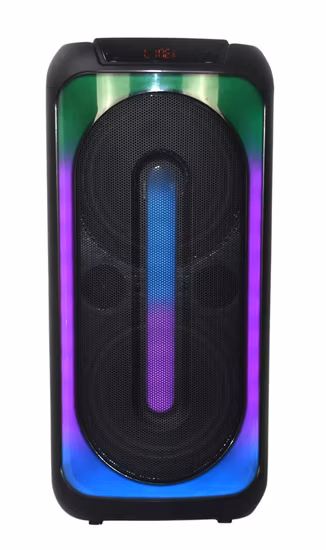 Sistema de som para festa alto-falante sistema de cinema em casa dj portátil sem fio pa alto-falante duplo 8 Polegada carrinho alto-falantes bluetooth